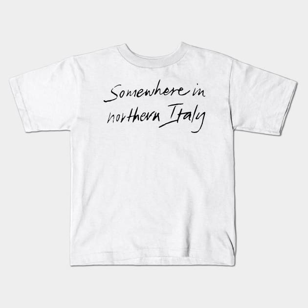 Somewhere in Northern Italy Kids T-Shirt by mariansar